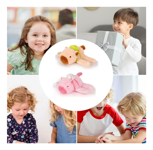 Soedfrtgy 2pz Peluche Para Capibara Pulseras Regalos Para Niños Orfeld