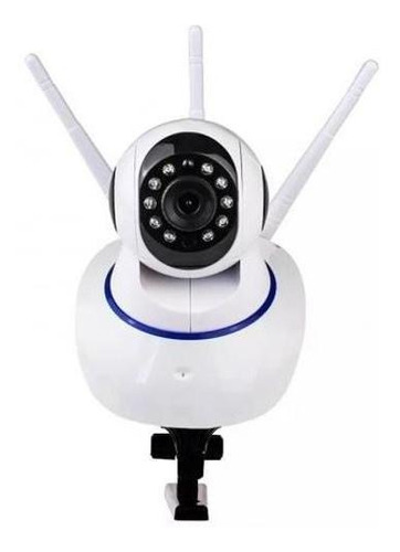 Camera Segurança Ip Wifi Robozinho Com Audio Hd 1.3mp