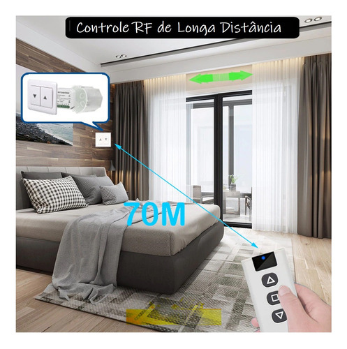 Tela De Projeção Retratil P/ Projetor 119 Polegada Wide 16:9
