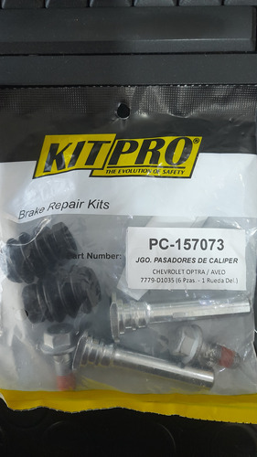 Kit Tornillos Pasador De Caliper Optra/ Aveo 1 Rueda 