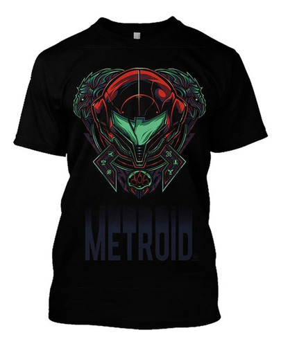 Men Camiseta Con Impresión 3d De Game Metroid