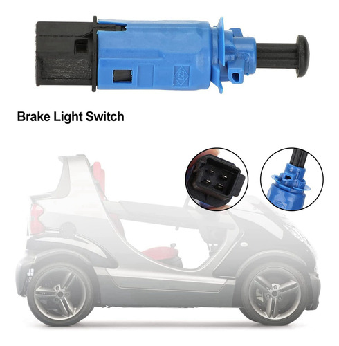 Interruptor De Luz De Freno 10x Para Smart Fortwo 450 451 A4