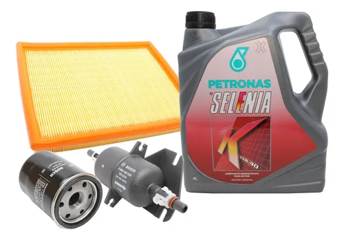 Kit Filtros + Aceite Fiat Palio 1.3 Mpi 8v Desde 2000