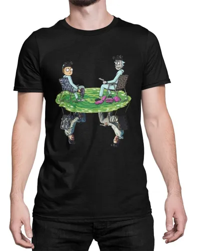 Camiseta rick y morty breaking bad hotsell