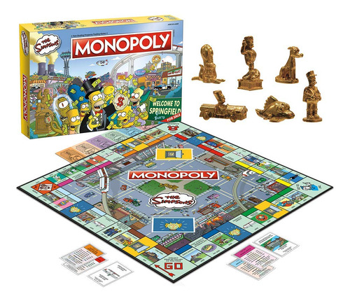 Juego De Mesa Monopoly The Simpsons Edition