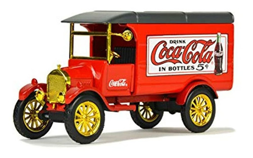 Camión 1926 Ford Modelo Tt Entrega Van Coca-cola Color Rojo
