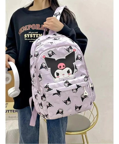 Mochila Escolar Sanrio Hello Kitty Cinnamoroll Melody Kuromi