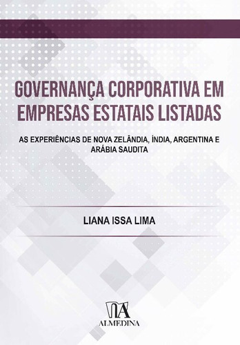 Governança Corporativa Em Empresas Estatais Listadas, De Nan. Editora Almedina Em Português