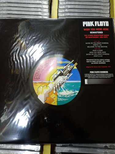 Pink Floyd - Wish You Were Here. Vinilo. Nuevo. Sellado.