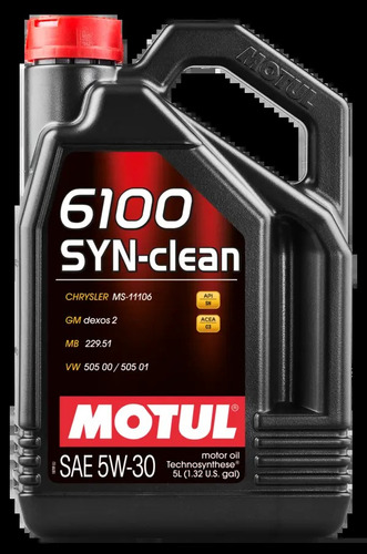 Motul 6100 Syn-clean 5w-30 5lt