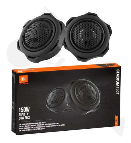 Juego De Tweeters Jbl De 3/4 Modelo Stadium 192t A 50w Rms Color Negro