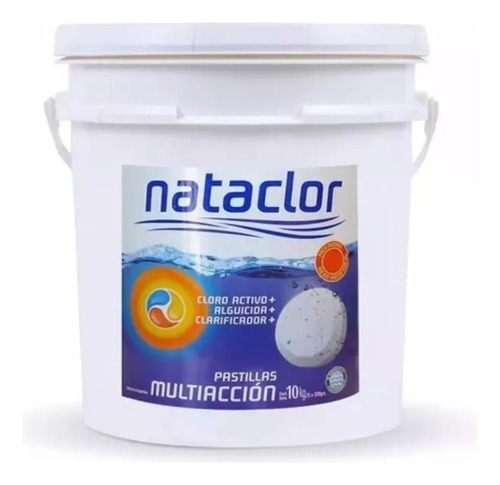 Pastillas De Cloro Multiaccion 10kg Nataclor (maschwitz)