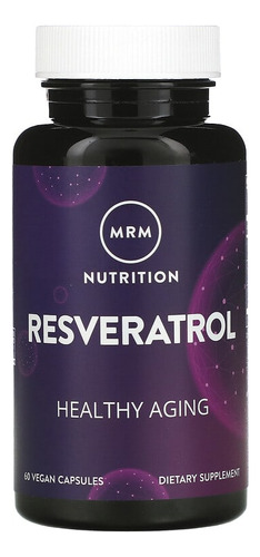 Resveratrol, 60 Cápsulas Veganas Mrm