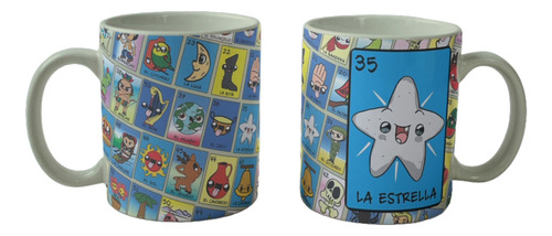 Taza Magica De La Loteria Animada Personaje La Estrella