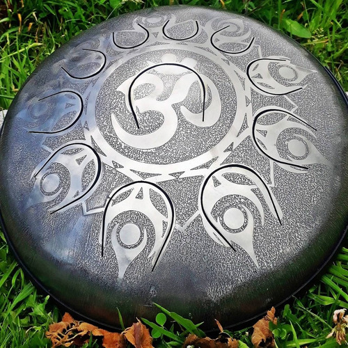 Tambor Zen Grabado (tankdrum, Tongue, Handpan, Hang Drum)