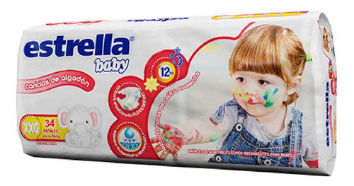 Pañales Estrella Baby M / G / Xg / Xxg Hiper Pack (1 Unidad)