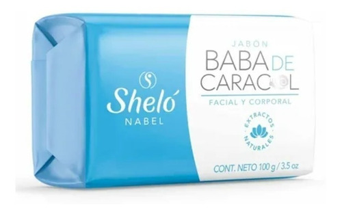 Jabón Baba De Caracol Sheló 100 G Facial Y Corporal