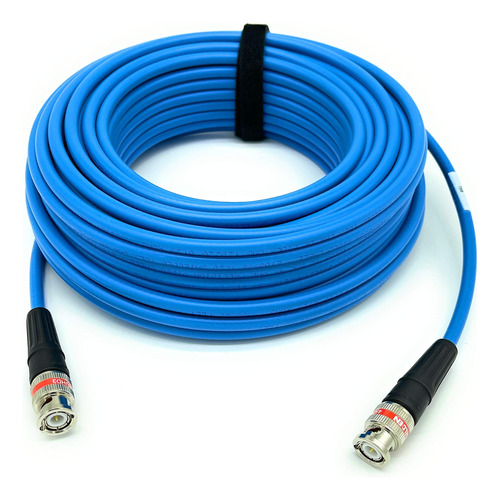 Av-cables 12g 4k Uhd Sdi Bnc Cable - Belden 4505r Rg59 Azul