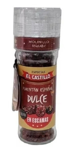 Pack X2 Pimenton Español Dulce X45g Castillo Con Molinillo