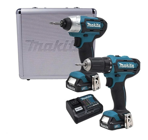 Taladro + Atornillador Impacto 12 Volts Makita Clx224sax