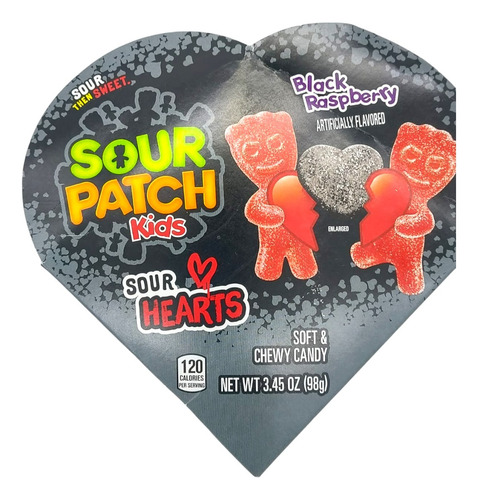 Sour Patch Hearts 98g Caramelos Americanos