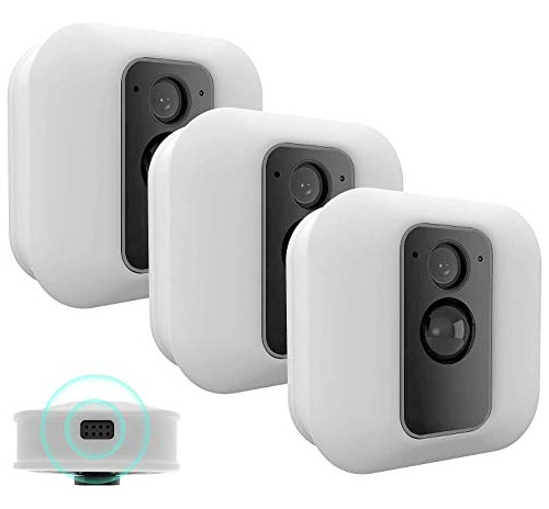 3 Estuche Silicona Para Camara Seguridad Blink Xt Home