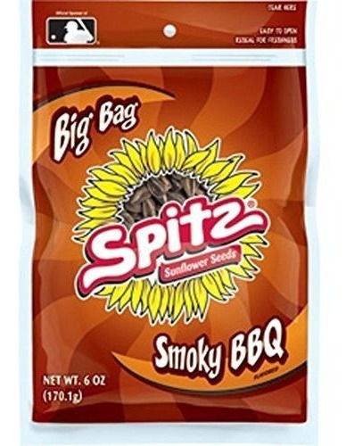 Spitz, Semillas De Girasol, Bolsa De 6 Oz (paquete De 4)