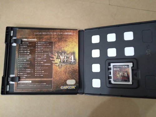 Imagen 3 de 5 de Monster Hunter 4 3ds Jap 1era Edición Nuevo, Original