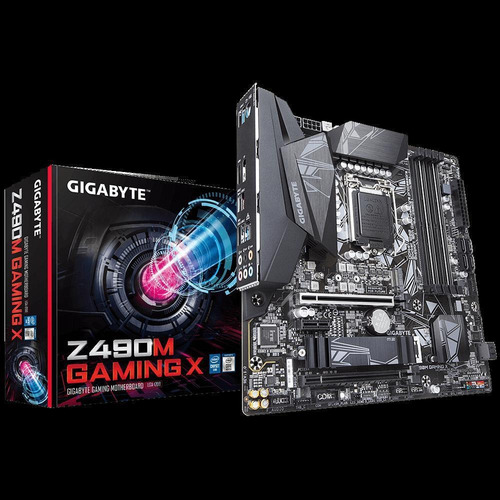 Placa Mãe Gigabyte Z490m Gaming X Intel Lga 1200 Matx Ddr4