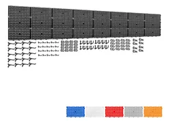 Comprar Painel De Ferramentas Organizador Plastico Ajustável 236x52 no Mercado Livre