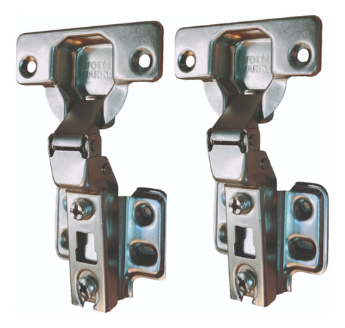 Bisagra Bidimensional Semicurva C/suave 35mm 4pares P/puerta
