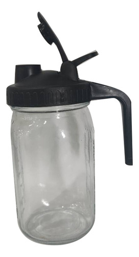 Bote De 32 Oz Con Tapa For Verter, Jarra De Vidrio Con Tapa