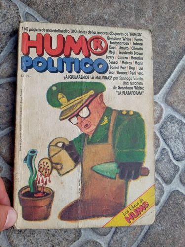 Libro De Humor Politico 7 Ediciones De La Urraca 1983