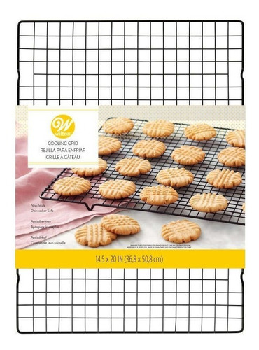 Imagen 1 de 8 de Rejilla Para Enfriar Galletitas 51 X 37 Cm Wilton Titanweb