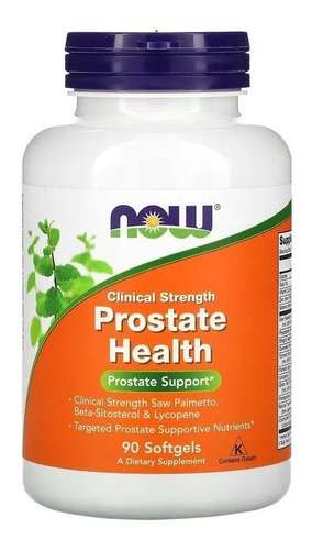 Now Foods | Clinical Strength Prostate Health | 90 Softgels