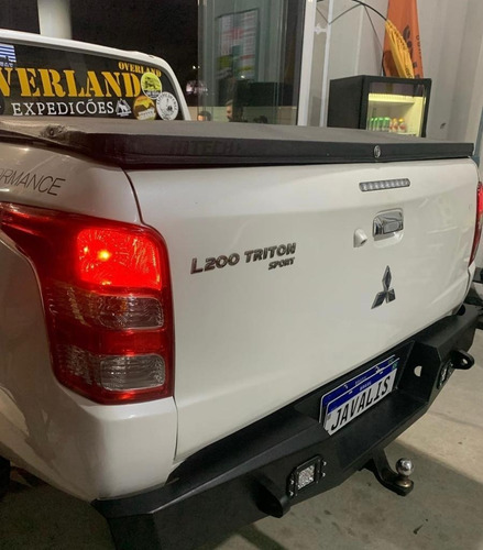 Para-choque Traseiro Em Aço Ferro L200 New Triton 17/19