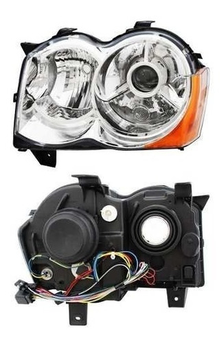 Faro Grand Jeep Cherokee 2008 - 2010 Tipo Xenon Zquierdo Xry