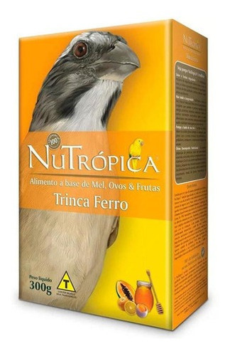 Ração Nutrópica Trinca-ferro Farinhada  - 300g