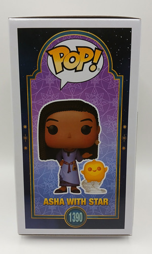 Funko Pop Asha With Star 1390 Wish Disney (Usado)