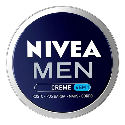 NIVEA MEN Creme 4 em 1 75g - Hidratação intensa, evita ressecamen...