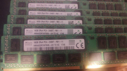Memorias Ram Ddr4 Ecc 16gb 2400 Servidor/workstation