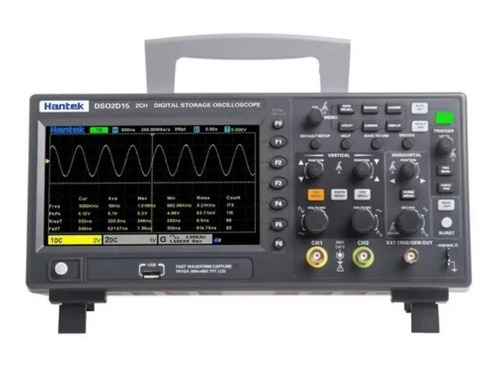 Osciloscópio Digital Hantek Dso2d15 150mhz C/ Gerador Função