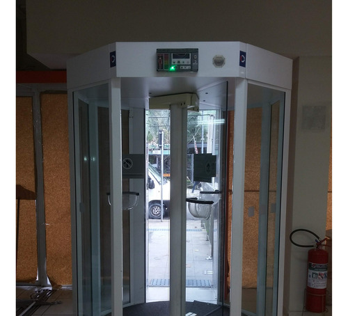 Porta Giratória Ieco Com Detector De Metais (Usado)