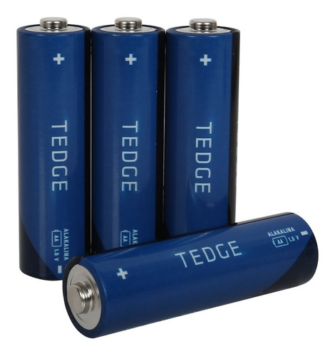 Pilhas Alcalinas Aa Pacote C/ 48 Unidades Tedge