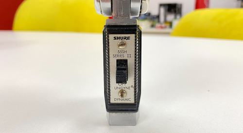 Microfone Shure Sh55 - Series Ii - Top Cinza (Usado)