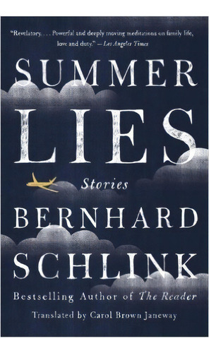 Summer Lies - Vintage Usa Kel Ediciones, De Schlink, Bernhard. Editorial Vintage Publishing En Inglés