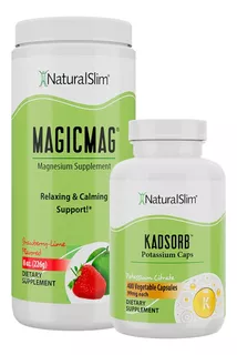 Natural Slim Duo - Magicmag (226g) Y Kadsorb (400 Capsulas)