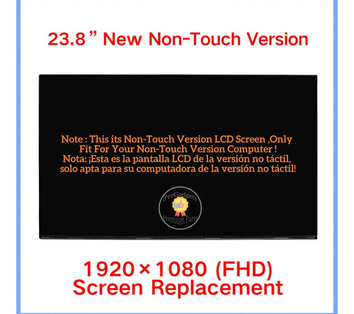 Pantalla Lcd Para Hp All-in-one 24-cb1007la 23.8 Inch Fhd