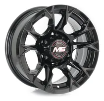 Comprar 4 Rines 15x7 6-139 Para Chevrolet Ranger Mazda Toyota Negro
