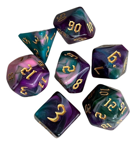 4 Juego De Dados Poliédricos Juegos De Mesa Juegos De H